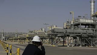 Archív fotó: a Khurais olajmező Szaúd-Arábiában