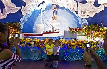 Imagen de la celebración de la Inmaculada Concepción de María en Nicaragua.