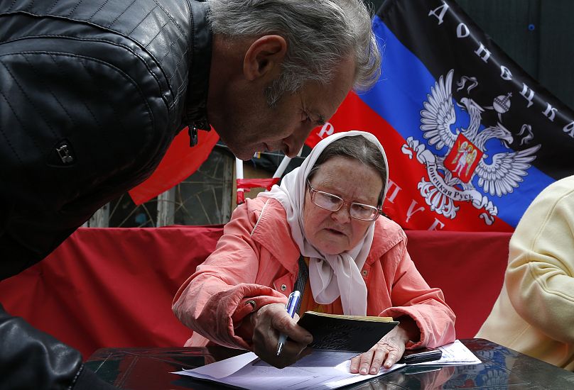 Голосование на "референдуме о самоопределении ДНР", 2014 год, Москва
