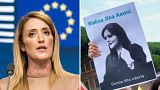 European Parliament President Roberta Metsola