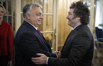Orbán Viktor és Javier Milei Buenos Airesben