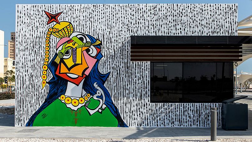 JEDARIART brings brilliant artists together to create spectacular murals throughout Doha's urban setting