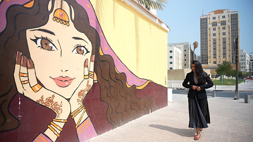 Alya encourages artists from all backgrounds to apply to JEDARIART year-round to create murals