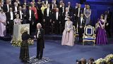 La ceremonia de los Premios Nobel 2023.