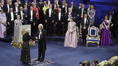 Rei da Suécia entrega os Prémios Nobel de 2023