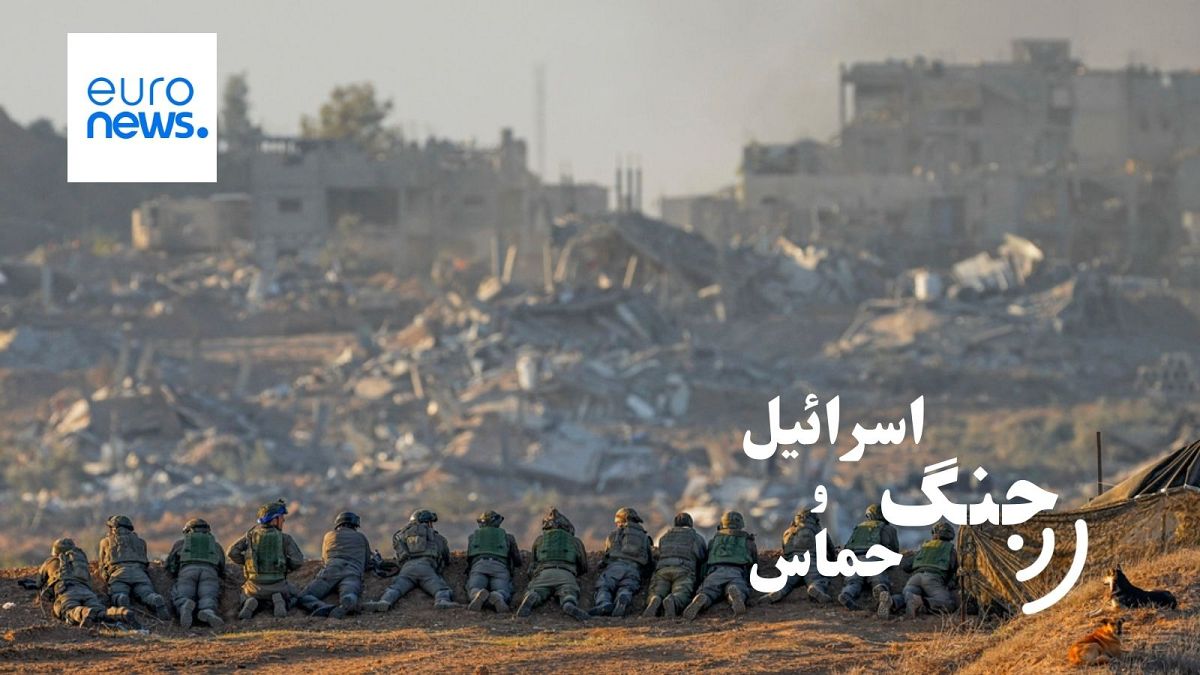 سربازان اسرائیلی در مرز غزه سنگر گرفته‌اند، ۱۱ نوامبر ۲۰۲۳ میلادی