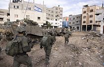 İsrail ordusu Gazze Şeridi'nde kara harekatını sürdürüyor