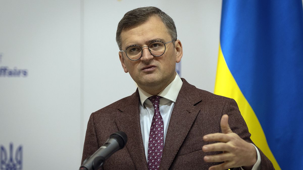 وزير الخارجية الأوكراني دميترو كوليبا 