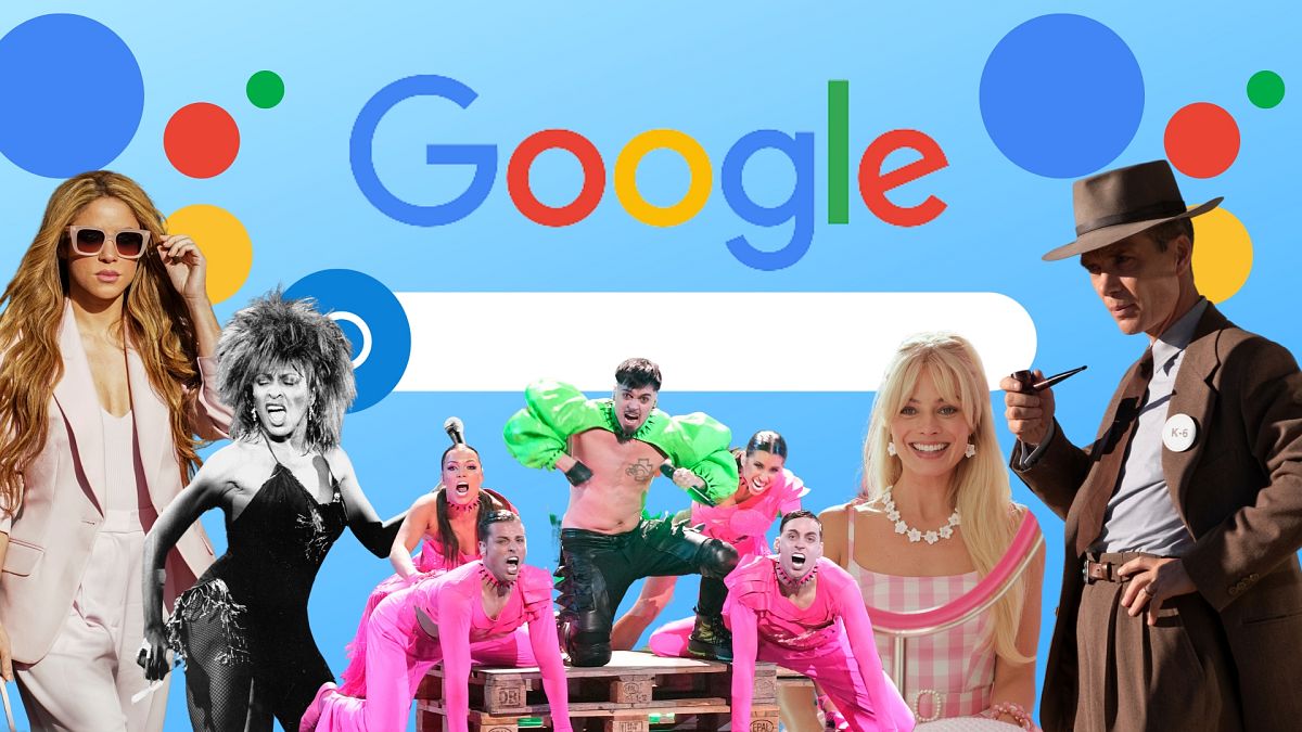 Von Barbie und Oppenheimer bis Tina Turner und Eurovision: Google hat die meistgesuchten Themen des Jahres 2023 veröffentlicht.