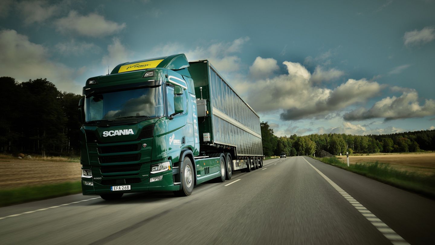 Beautifull Scania V8 Truck Cargo Editorial Photo - Image of