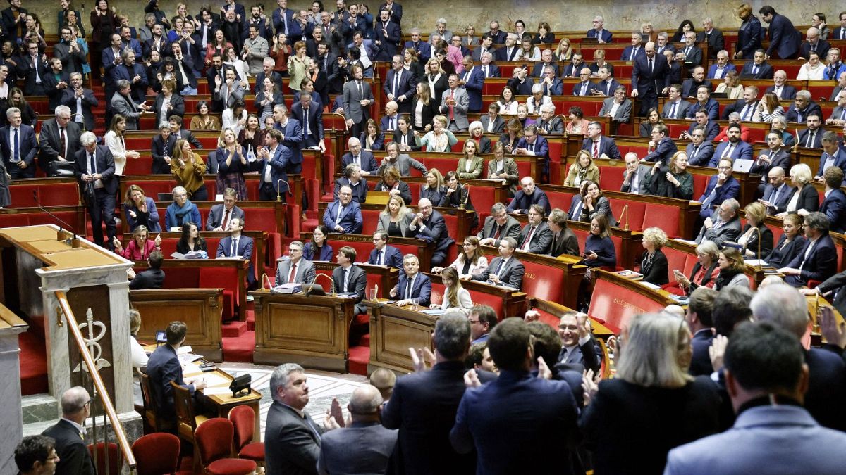 تصویب طرحی در پارلمان فرانسه برای رد لایحه مهاجرت دولت ماکرون