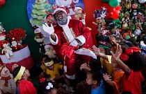 Le père Noël est déjà passé à Rio de Janeiro
