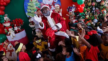 Le père Noël est déjà passé à Rio de Janeiro