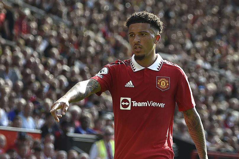 Jadon Sancho is on the verge of leaving Manchester United