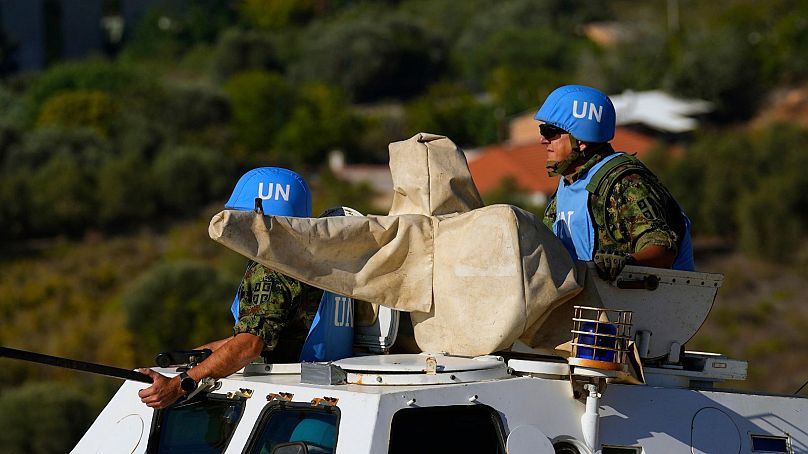 نیروهای حافظ صلح سازمان ملل در لبنان به تاریخ ۲۳ اکتبر ۲۰۲۳