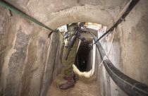 Gazze'de Hamas'a ait tünellerde İsrail askerleri