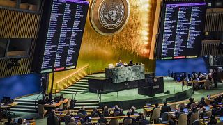 Голосование на Генассамблее ООН по ближневосточной резолюции