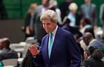 John Kerry, volt amerikai külügyminiszter, aki klímavédelmi megbízottként vett részt a COP28 konferencián