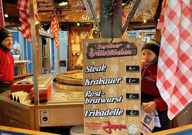 Kolbász- és egyéb húsok árai Berlinben, 2023. december