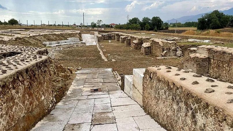 Die antike Stadt Interamna Lirenas im südlichen Latium besteht heute größtenteils aus Getreidefeldern.