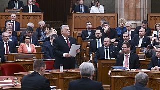 Macaristan Parlamentosu'nda konuşan Başbakan Viktor Orban
