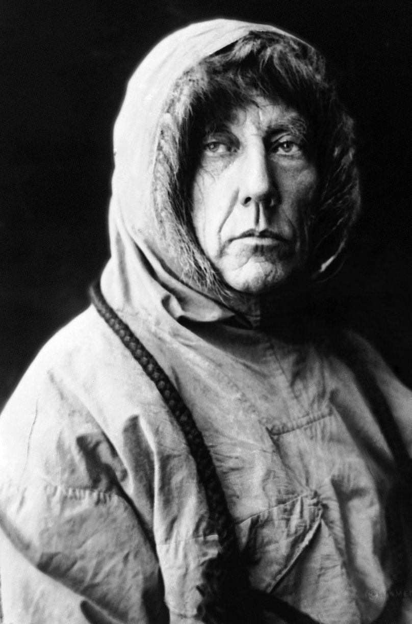 Le capitaine Roald Amundsen, le 27 avril 1923