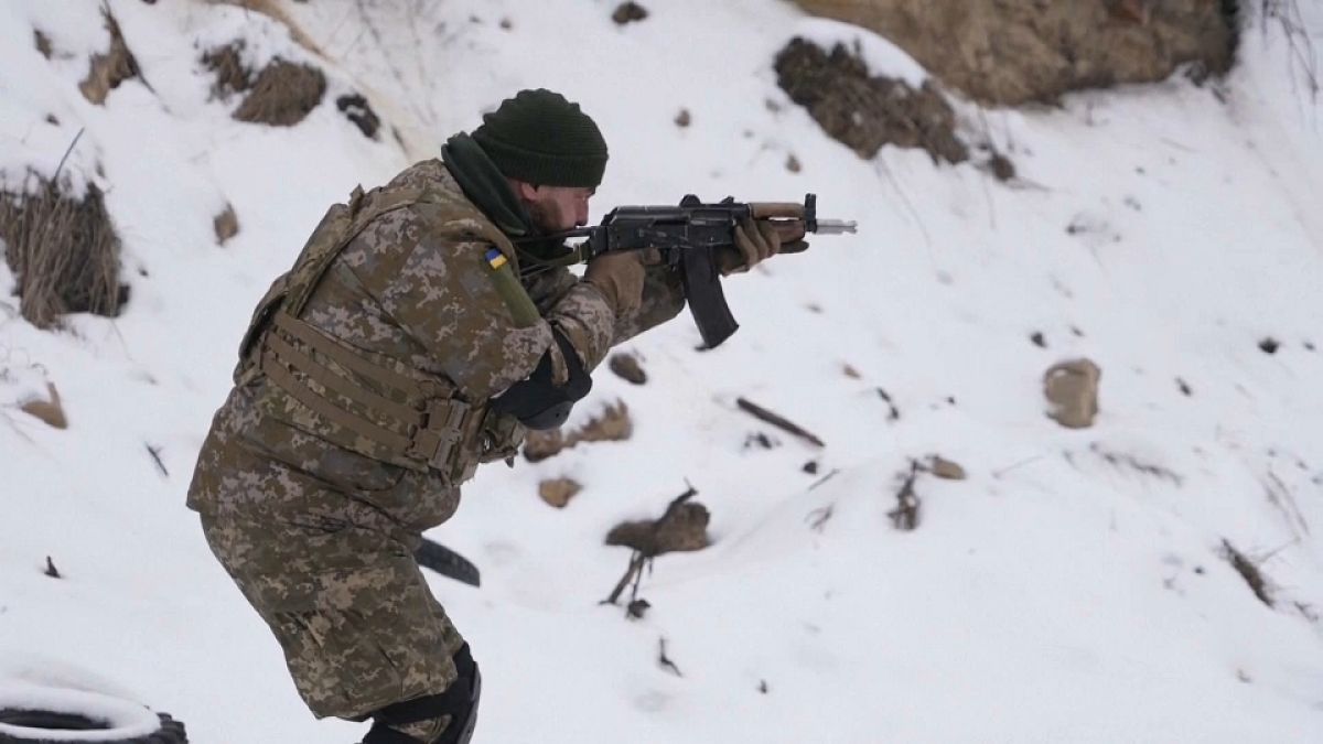 Μαχητής στον πόλεμο στην Ουκρανία
