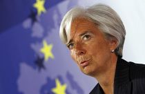 A presidente do Banco Central Europeu Christine Lagarde