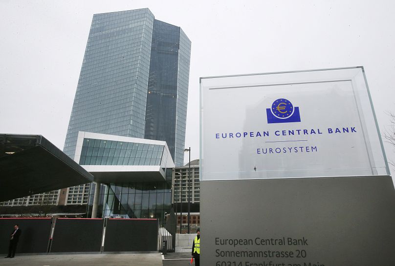 File photo of the European Central Bank in Frankfurt, Germany