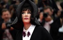 French actor Isabelle Adjani attends the 2022 Cannes Film Festival.