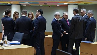 Участники встречи в верхах Евросоюза
