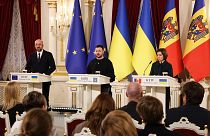 The European Council agreed to open accession negotiations with Ukraine and Moldova.