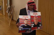 نواف الزيادنه، قريب اثنين من البدو العرب الإسرائيليين الذين احتجزتهم حماس كرهينتين في غزة، 14 دجنبر 2023