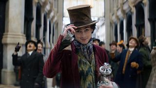 Timothée Chalamet as Wonka