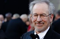 Steven Spielberg arrives before the 83rd Academy Awards on Sunday, Feb. 27, 2011, in the Hollywood section of Los Angeles.
