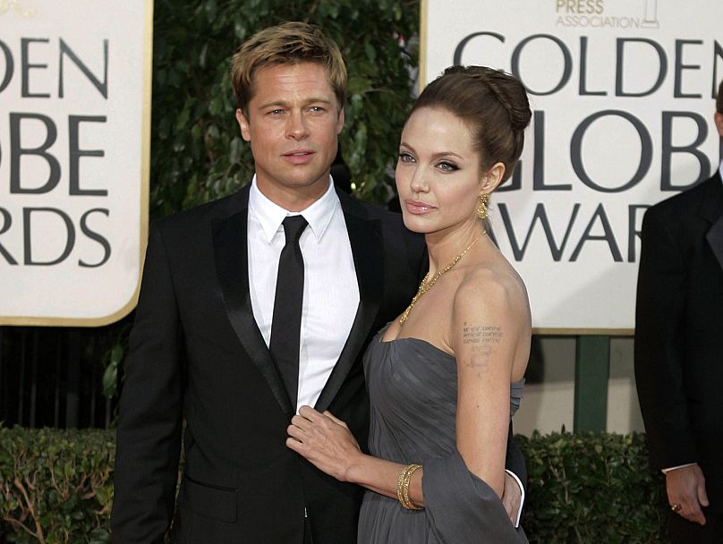 Brad Pitt and Angelina Jolie in 2016.
