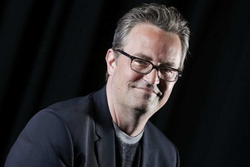 Matthew Perry poses for a portrait on 17 February 2015, in New York.