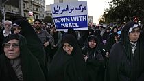 Állami hátszéllel: Izrael-ellenes tüntetés Teheránban