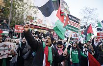 Διαδηλώσεις κατά του πολέμου στην Λωρίδα της Γάζας