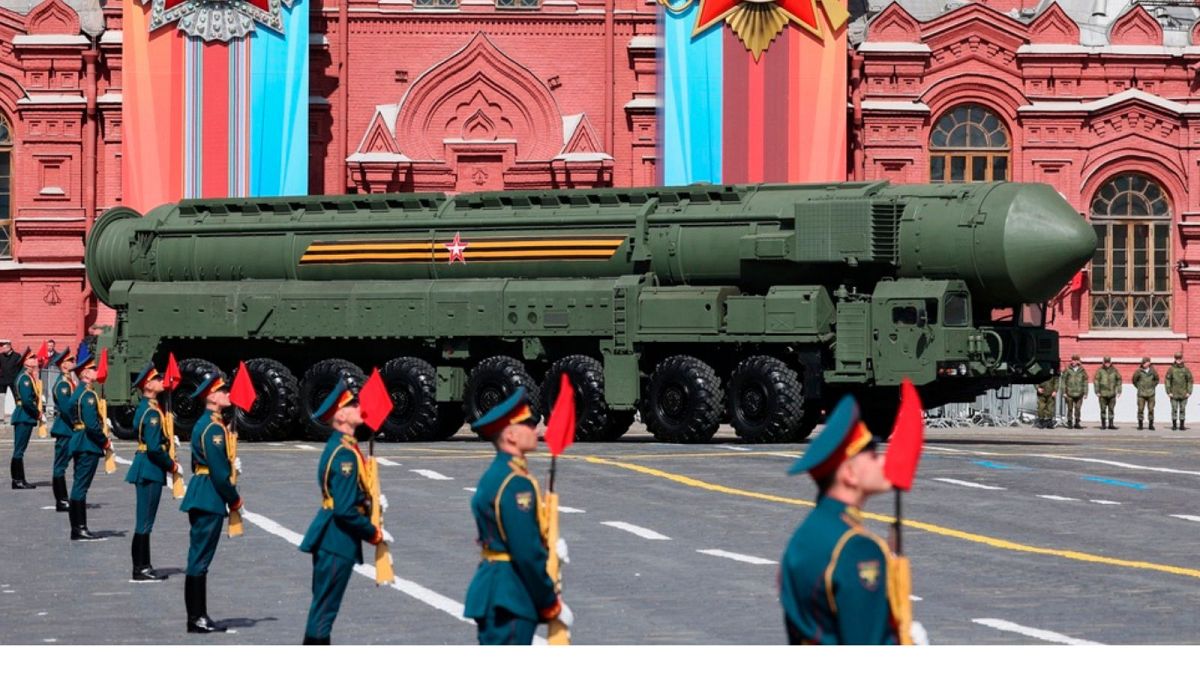 Russian RS-24 Yars ballistic missiles