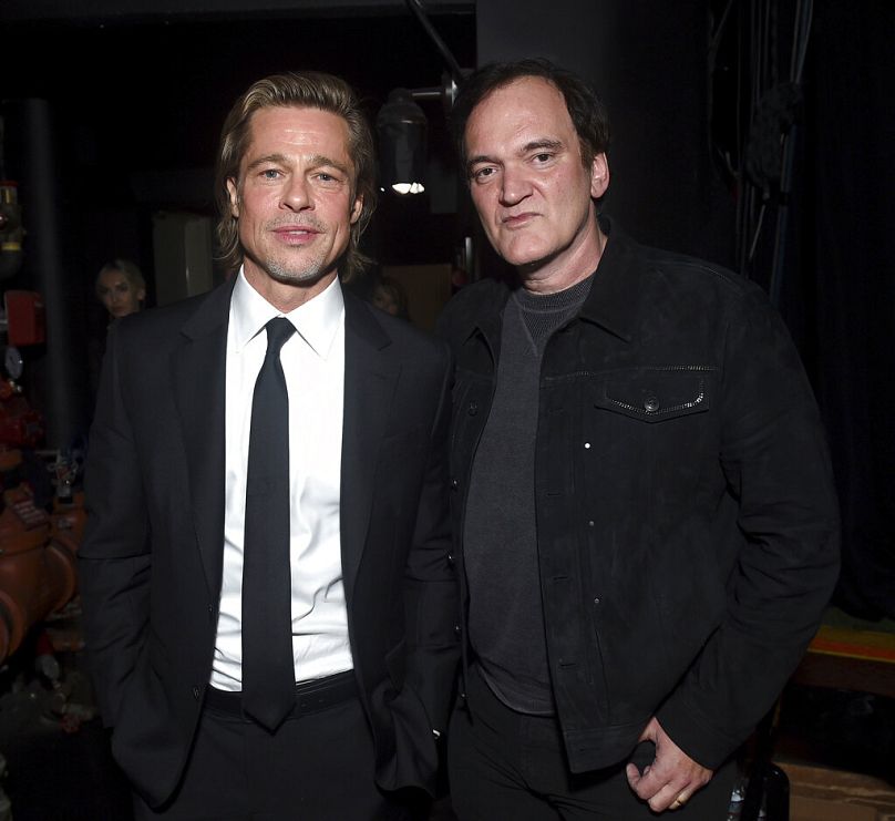 Brad Pitt és Quentin Tarantino 2020-ban