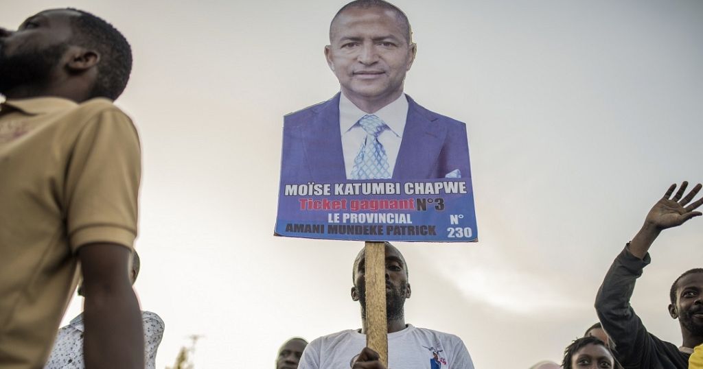 DRC presidential candidate Katumbi holds final campaign rally