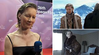 Euronews Cultura habla con Sandra Hüller, protagonista de Anatomía de una caída y La zona de interés, estrella indiscutible de 2023