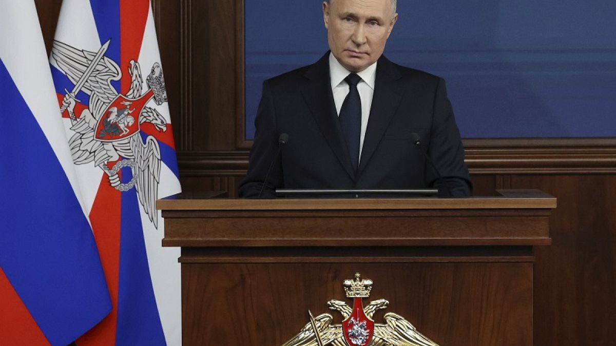 Vladimir Putin, presidente da Rússia 