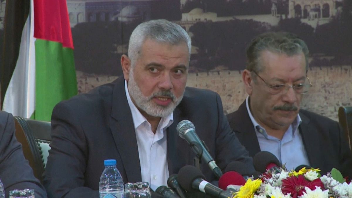 Hamas Anführer trifft in Kairo ein um über Waffenstillstand mit Israel zu verhandeln.