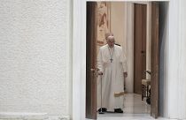 Пара римский Франциск на всеобщей еженедельной аудиенции в Ватикане, 20 декабря