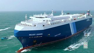 کشتی گلکسی لیدر در دریای سرخ