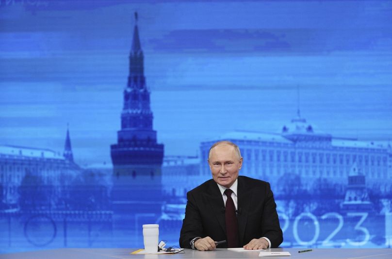 Vlagyimir Putyin évértékelője 2023 december