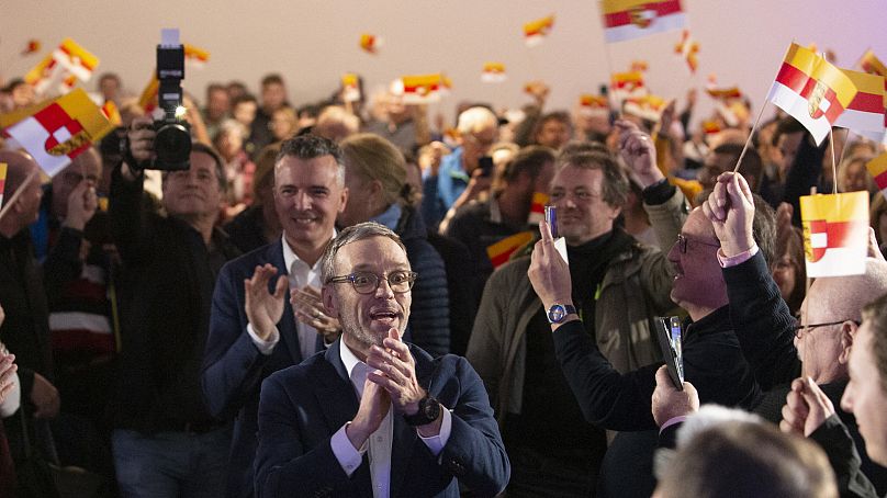 Vorsitzender der Freiheitlichen Partei Österreichs Herbert Kickl