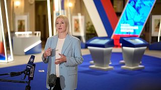 یکاترینا دونتسووا، قانونگذار منطقه‌ای در روسیه که برای نامزدی انتخابات ریاست جمهوری ثبت نام کرد